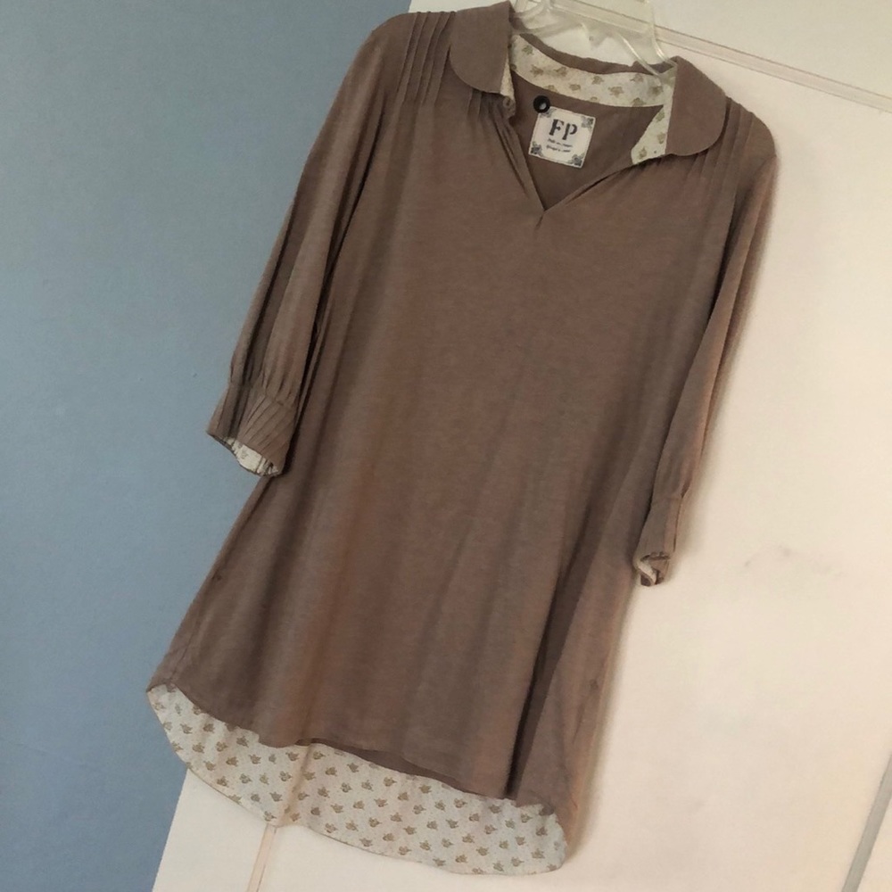 Tunic Top with pleated detailing